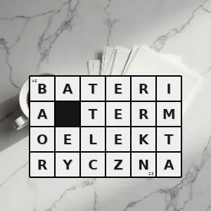 Hasło krzyżówkowe ogniwo termoelektryczne - bateria termoelektryczna – rozwiązanie, synonimy, podpowiedzi i definicje krzyżówkowe